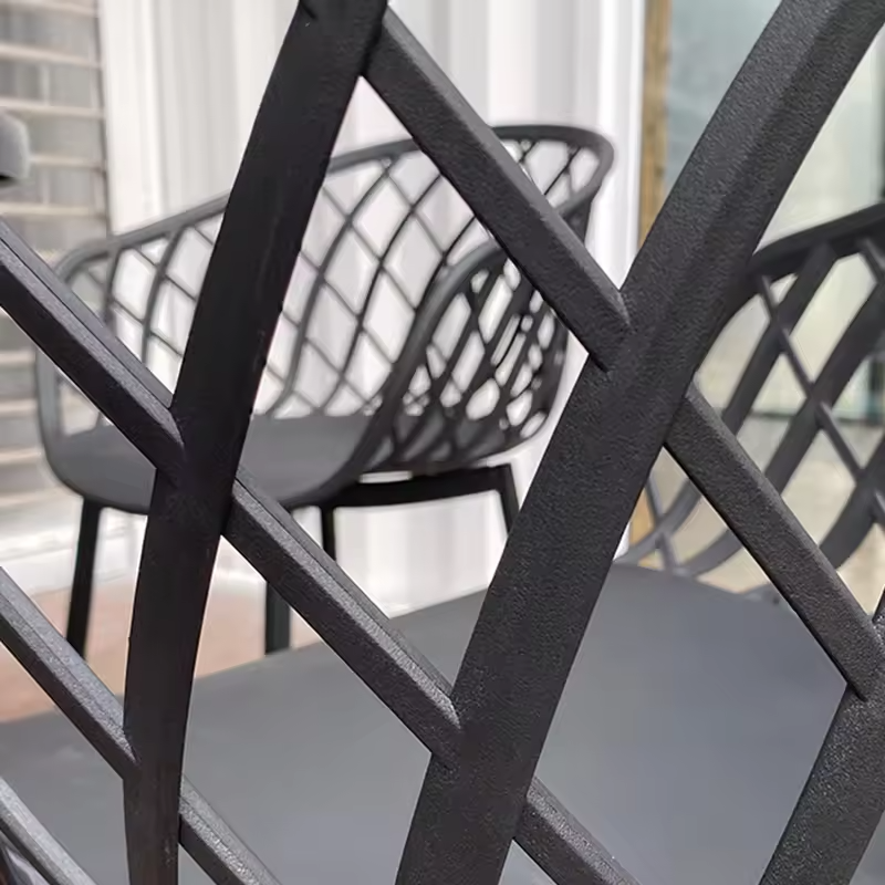 Vintage-Inspired Cast Aluminum Patio Set - Timeless Charm and Durability
