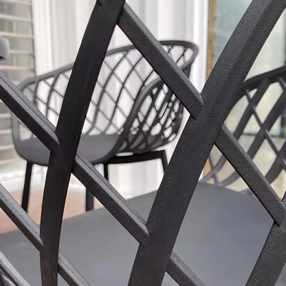 Vintage-Inspired Cast Aluminum Patio Set - Timeless Charm and Durability