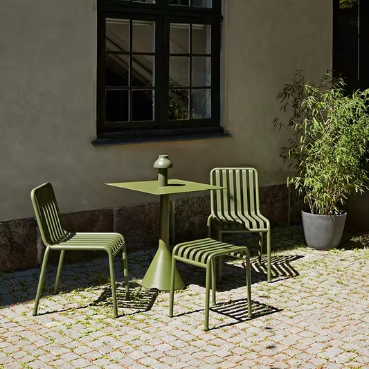 Urban Oasis Cozy Green Bistro Corner